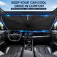 📢📢50% OFF !! ⏰☂️ Upgraded Car Windshield Sun Shade Umbrella❄️