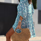 🔥Summer Hot Sale 50% OFF🏝️V Neck Summer Half Sleeve Floral Tunic Short Dress