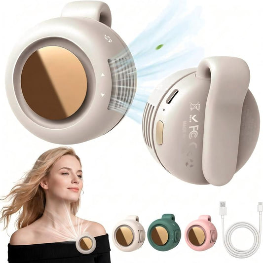 📢📢50% OFF !! ⏰ Bladeless Fan – Ultra-Light & 1.5h Fast Charge