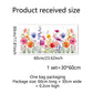 📢📢50% OFF !! ⏰ Colorful Floral Bouquet Window Sticker