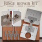 📢📢50% OFF !! ⏰ Hinge Repair Kit – All-in-One Tool, Easy Fix & Durable Solution 🏠