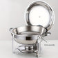 📢📢50% OFF !! ⏰ Stainless Steel Chafing Dish Set – 5QT, Gold, Professional Buffet Warmer ⭐