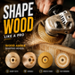 📢📢50% OFF !! ⏰Wood Angle Shaping Wheel – Fast-Cut, Sharp, Wear-Resistant, for Angle Grinder ✨