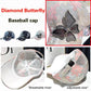 🔥Hot Sale 50% Off🔥Mesh Diamond Butterfly Baseball Cap