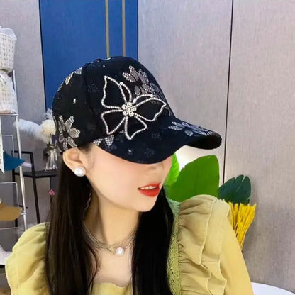 🔥Hot Sale 50% Off🔥Mesh Diamond Butterfly Baseball Cap