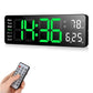 📢📢50% OFF !! ⏰16" Large Digital Clock with Temperature, Date, Auto DST, Night Light, Auto Brightness Dimmer
