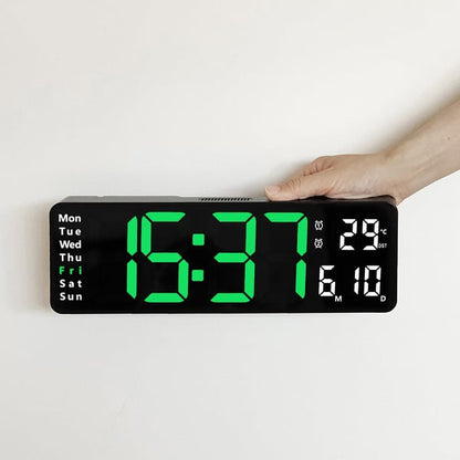 📢📢50% OFF !! ⏰16" Large Digital Clock with Temperature, Date, Auto DST, Night Light, Auto Brightness Dimmer