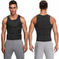 📢📢50%  OFF !! ⏰Men's Shapewear Sauna Vest Waist Trainer Double Belt🔥