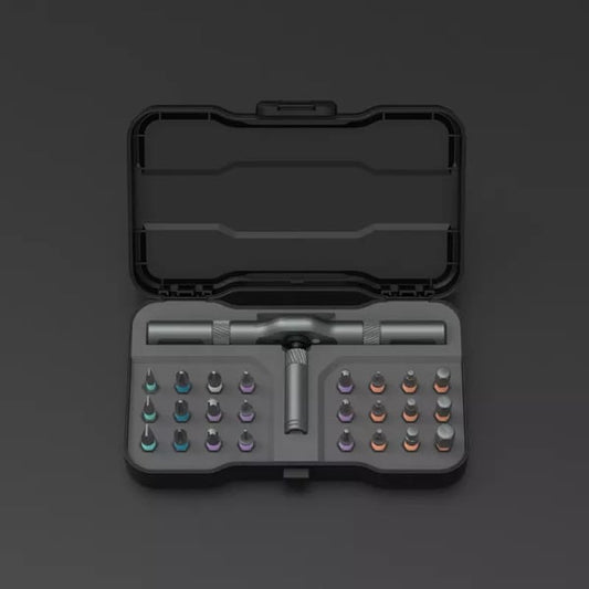 📢📢40% OFF !!!⏰24-in-1 Magnetic Ratcheting Screwdriver Set – Compact, Lightweight & Perfect for DIY Repairs 🔧💼