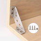📢📢50% OFF !! ⏰UNIVERSAL STAINLESS STEEL FURNITURE CORNER BRACES — Triangular Stability Reinforcement | Rust-Proof Structural Support & Easy Install 🔧