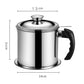 📢📢50% OFF !! ⏰304 Stainless Steel Kitchen Oil Jar 🌟