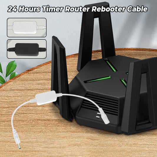 🔥Hot Sale🔥24 Hours Timer Router Rebooter Cable（50% OFF）