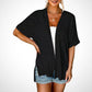 🔥 50% OFF NOW! 🏳️‍🌈 2025 New Stylish Flowy Short Sleeve Cardigan