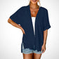 🔥 50% OFF NOW! 🏳️‍🌈 2025 New Stylish Flowy Short Sleeve Cardigan