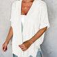 🔥 50% OFF NOW! 🏳️‍🌈 2025 New Stylish Flowy Short Sleeve Cardigan