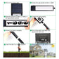 📢📢40% OFF !! ⏰Solar Address LED Sign Lighted House Number Plate with 3 sets of numbers (0-9)and 1 set of letters (A-F)