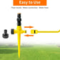 🔥50% OFF for a limited time🔥🏡BUY 2 GET 1 FREE✨360° Rotation Auto Irrigation System Garden Lawn Sprinkler Patio