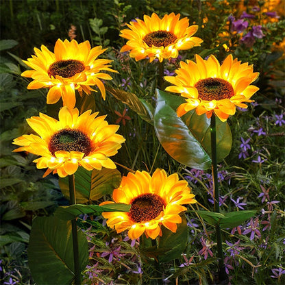 🔥 Hot sale 30% OFF🔥 Sunflower Solar Lights – Glowing Decor for Garden