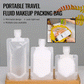 📢📢50% OFF !! ⏰Portable Travel Fluid Makeup Packing Bag(10 Pcs）