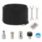 💦 62% OFF INSTANT! 🚿 5800PSI Sewer Jetter Kit - High-Pressure Nozzle & Hose for Clogged Drains/Pipes, Compatible with Most Pressure Washers 🔧📦