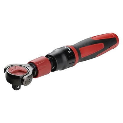 3/8" Drive Ratchet Wrench - 72T Steel Socket Wrench with Flexible Head & Reversible Switch