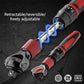 3/8" Drive Ratchet Wrench - 72T Steel Socket Wrench with Flexible Head & Reversible Switch
