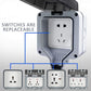⏳LAST DAY SALE 50% OFF!🔥Outdoor Waterproof Receptacle Outlet