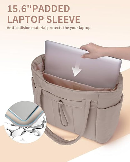 📢📢40% OFF !! ⏰Wandering Nature Puffer Tote Bag
