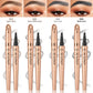 🔥 BUY 1 GET 1 FREE! 🔥 3D Microblading Eyebrow Pencil – 4-Prong Tip, Waterproof & Natural Hair-Like Strokes 🖌️