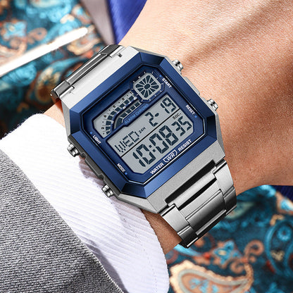 📢📢40% OFF !! ⏰Unisex Digital Watch with Square Display & Luminous Backlight ⌚