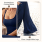 ☀️ Damen Sommer-Jumpsuit – Spaghettiträger, geraffte Taille, weites Bein, atmungsaktiv & figurbetont, S–XL