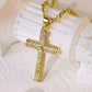 ✝️ 50% OFF NOW! 🔥 Jesus Crucifix Pendant Necklace – 14K Real Gold Plated, Spiritual Protection & Gift-Ready Box