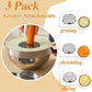 🎉 2026 Sale — Over 31,200 Sold! 🥣 304 Stainless Steel Mixing Bowl Set with Airtight Lids & Grater Attachments 🔪✨
