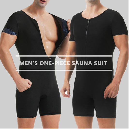 🎁Hot Sale！Men's Full Body Sauna Jumpsuit