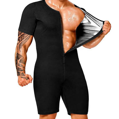 🎁Hot Sale！Men's Full Body Sauna Jumpsuit