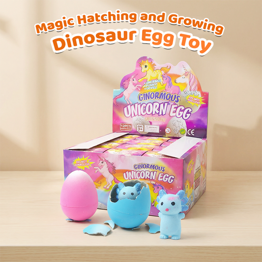 ✨Hot Sale！！Magic Hatching and Growing Dinosaur Egg Toy