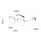🔥35% OFF！🔥 Fashionable HD Rimless Cut Rim 0°Anti Blue Light Glasses