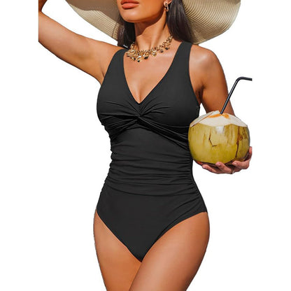 🔥40% OFF🔥Women's Tummy Control One-Piece Swimsuit