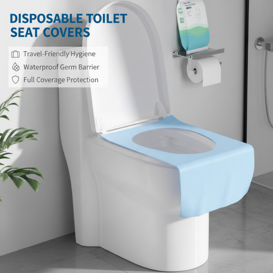 🔥30% OFF&Buy more, get more free🔥 Disposable Waterproof Toilet Seat Covers Pack