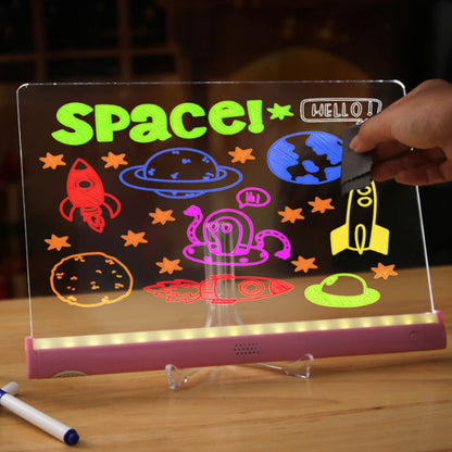 🔥From 50% OFF！🔥 DIY Kids Light-Up Drawing Board Assembly Kit