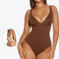 🔥 Hot sale 35% OFF!🔥Solid Color Breathable Tummy Control Bodysuit