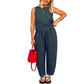 🔥 30% OFF&2026 HOT SALE🔥Summer Gingham Print Tank and Trousers Outfit