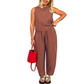 🔥 30% OFF&2026 HOT SALE🔥Summer Gingham Print Tank and Trousers Outfit