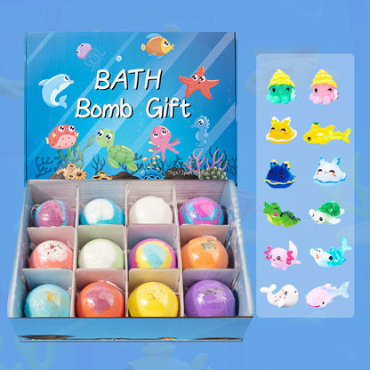 🔥 Hot sale 30% OFF🔥12-Piece Bath Bomb Gift Set for Kids