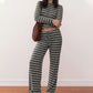 🔥 35% OFF&2026 HOT SALE🔥 Women's Striped Knit Top & Pants 2-Piece Set