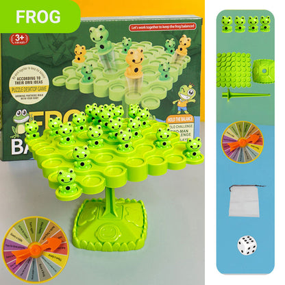 🔥Buy 1 Get 1 Free & 30% OFF🔥Balance Tree Frog Stacking Game Toys