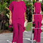 🔥 2026 Hot sale & 39% OFF🔥Charming Irregular Top & Wide Leg Pants Set