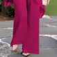 🔥 2026 Hot sale & 39% OFF🔥Charming Irregular Top & Wide Leg Pants Set
