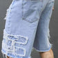 🔥2026 Hot sale&30% OFF🔥Men's Ripped Denim Shorts with Frayed Details