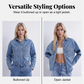 🔥2026 Hot sale & 43% OFF🔥Casual Long Sleeve Denim Shirt Jacket